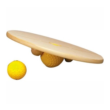 Fabrication Enterprises Chango 16" Circular Balance Board with 3" and 4" Balls 10-1715